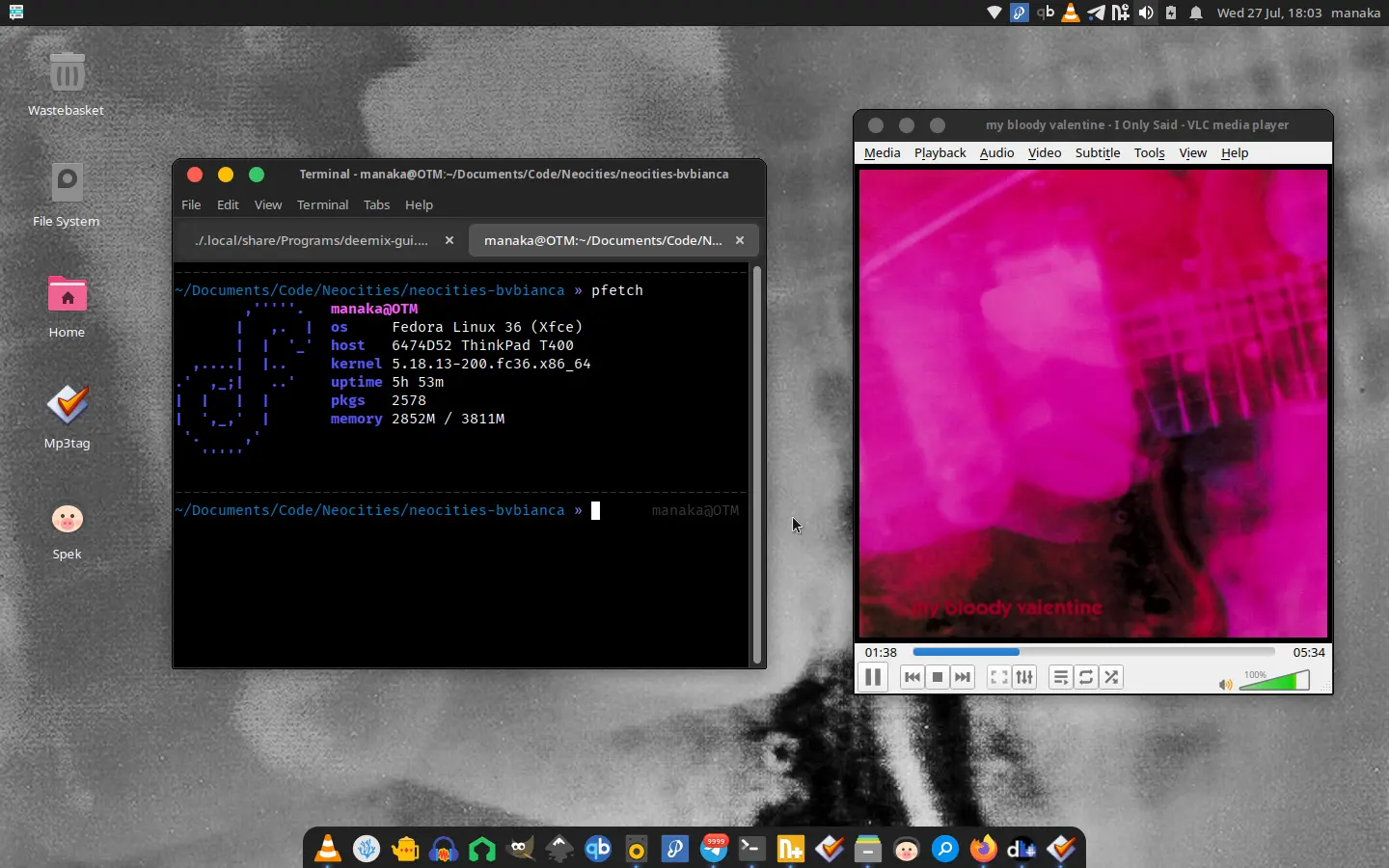 Linux desktop